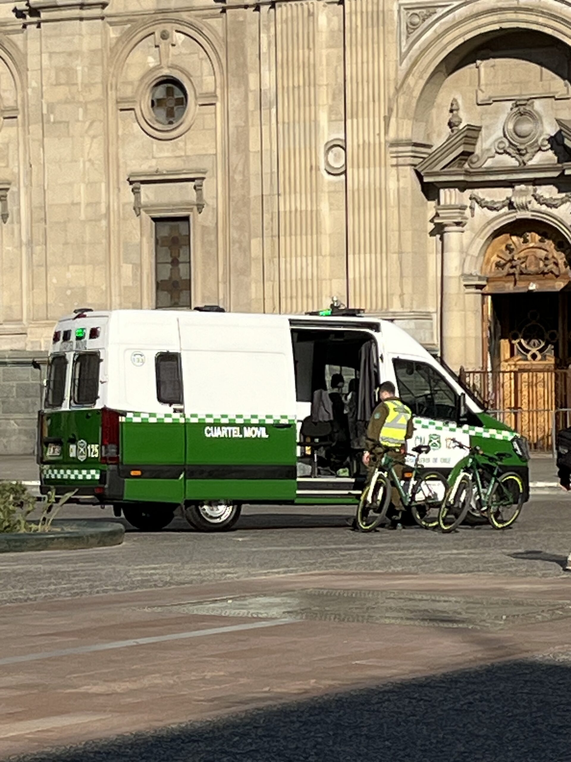 control policial carabineros
