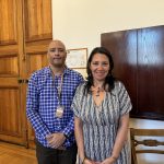 Ernesto Vera y Ministra Macarena Lobos