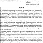 Decisión del Consejo para la Transparencia contra Universidad de Chile