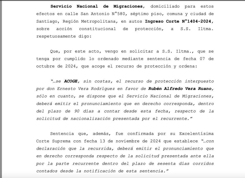 otorgan nacionalidad a cubano en 4 meses