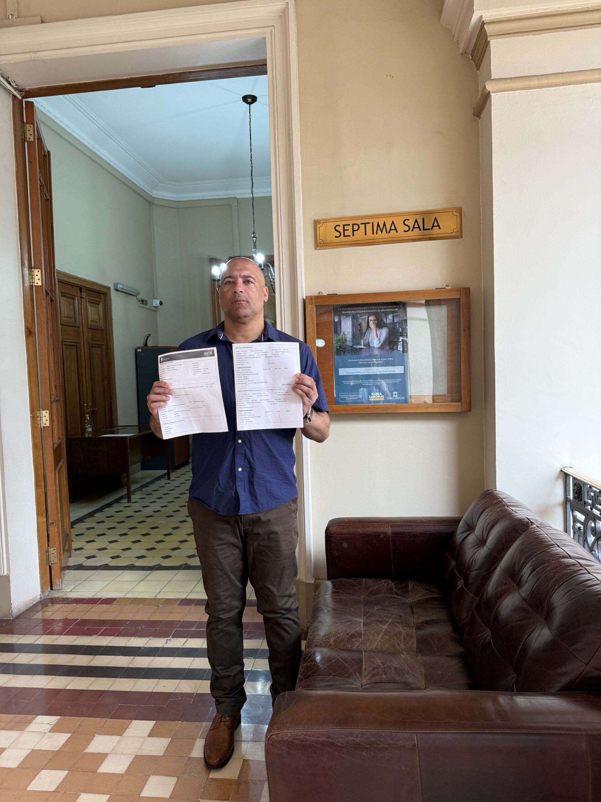 Ernesto Vera acusa a juezas de la Séptima Sala