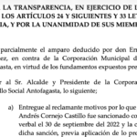 Decisión del Consejo para la Transparencia