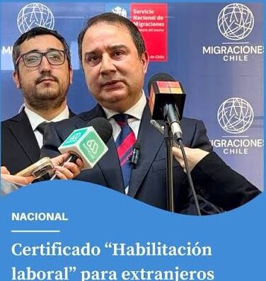 Certificado Habilitación laboral