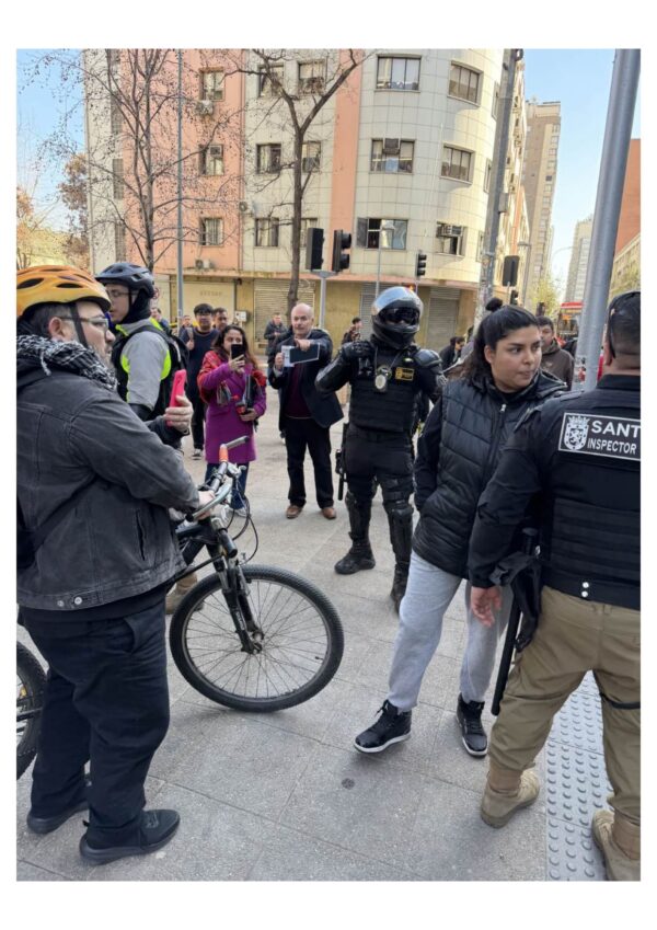 detención arbitraria de un vendedor de rosas